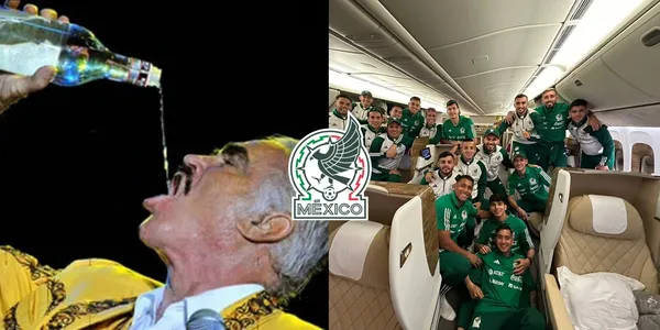 Uno de los jugadores consentidos de Gerardo Martino apareció con una botella de tequila en la mano y abandonó la concentración del Tri