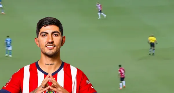 Uno de los jugadores de las Chivas si le fue a reclamar a Víctor Guzmán por una jugada en particular.