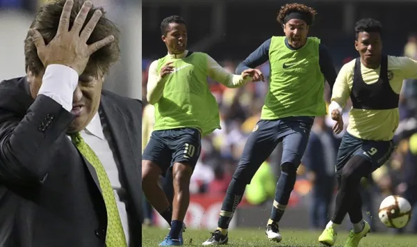 Uno de los jugadores del América está en la cuerda floja. Finalmente tomaron la decisión de ponerlo en su lugar.