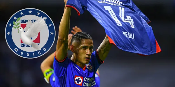 Uriel Antuna dedicándole un gol a José Armando en el torneo Clausura 2024