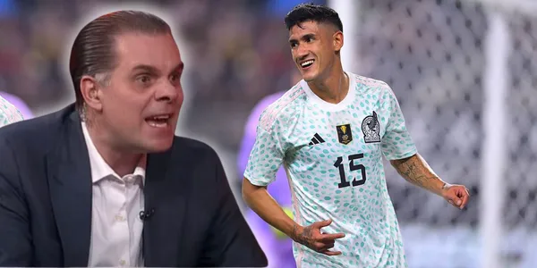 Uriel Antuna durante un partido con la selección mexicana / Foto: Diario Marca