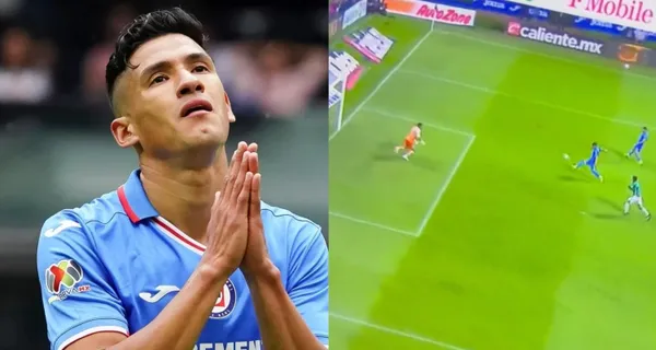 Uriel Antuna es un jugador con intermitencia. Falló en dos ocasiones de gol y el Azul la pasa mal por sus errores. Por dinero es titular.