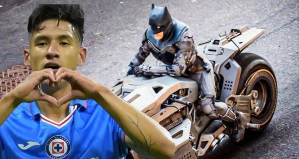 Uriel Antuna sorprendí en su llegada a la Noria, con un coche fuera de serie que no se había visto en México.