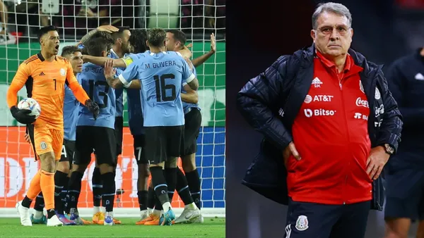 Uruguay fue muy superior a México en los primeros 45 minutos y Gerardo Martino exhibe el responsable del gol charrúa