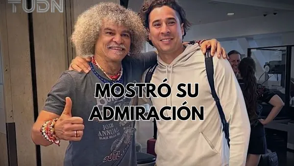 Valderrama se encontró a Ochoa y no dudo en saludarlo