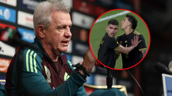 Vasco Aguirre en conferencia de prensa