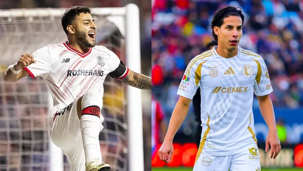 Vega y Lainez | Fotos: @TolucaFC y @ClubTigresEN