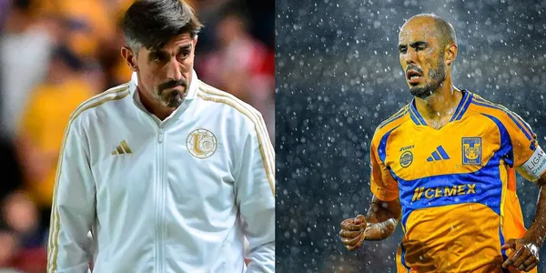 Veljko Paunovic y Guido Pizarro (Fuente: Tigres)