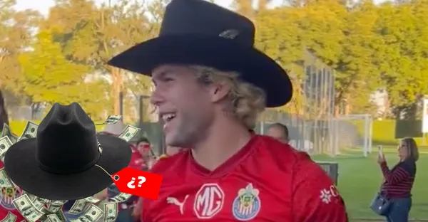 Ver para creer, el valor del sombrero que le regalaron a Cade Cowell en Chivas
