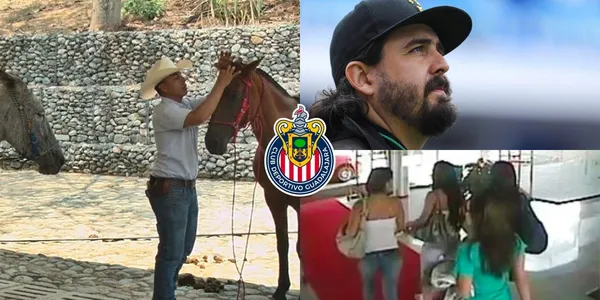 Vergara lo sacó de Chivas por tener más escándalos que resultados, ahora cuida caballos en el campo