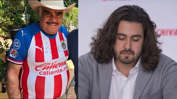 Vicente Fernández nunca pudo entregarle la canción que prometió a Chivas, todo por Amaury Vergara