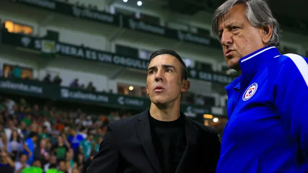 Vicente Sánchez durante el cotejo ante León (Foto: MEXSPORT)