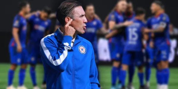 Vicente Sánchez en Cruz Azul (Fuente: MEXSPORT)