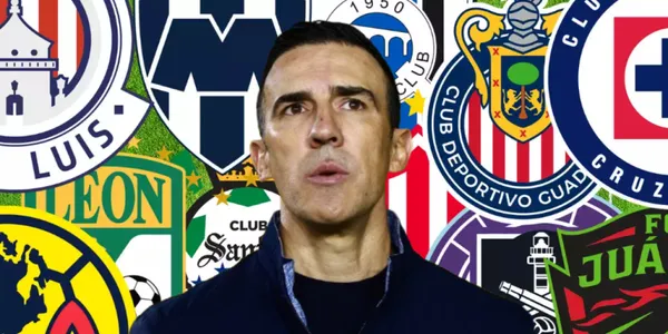 Vicente Sánchez junto a clubes de la Liga MX / FOTO FUTBOL TOTAL