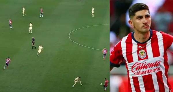 Víctor Guzmán desapareció del campo de juego, pero hay una razón por la que no le pasaron la pelota a la figura de las Chivas.