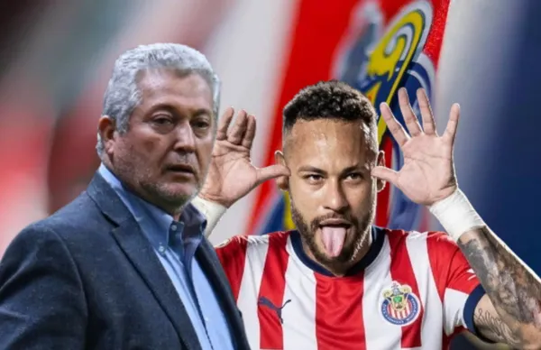 Víctor Manuel Vucetich y Neymar Jr./Foto Mediotiempo.