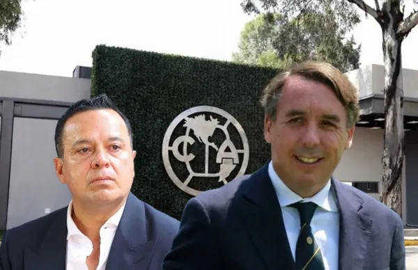 Víctor Velázquez y Emilio Azcárraga/Foto Bolavip.