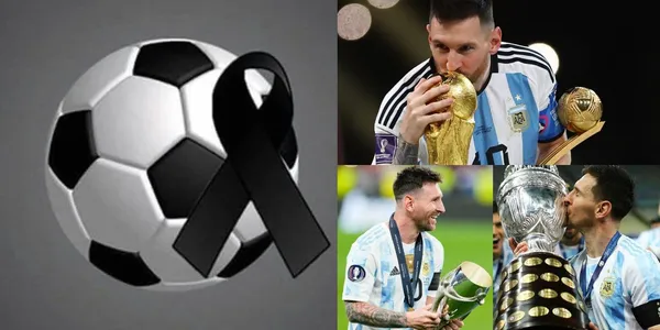 Vio a Lionel Messi levantar la Copa, perdió la final ante Argentina y ahora tristemente perdió la vida