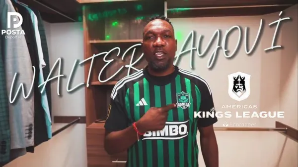 Walter Ayoví con la playera del Raniza FC/ Foto: Primicias