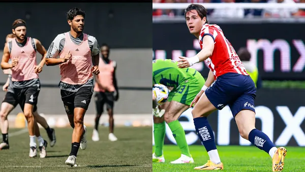 Wilke se une a un selectro grupo de futbolistas mexicanos junto a Vela / Foto: @carlosv11_ y MexSport