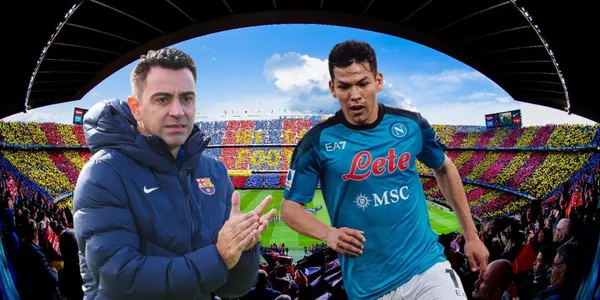 Xavi Hernández en su momento elogió a Hirving Lozano, ahora esto dicen en Barcelona sobre fichar al Chucky