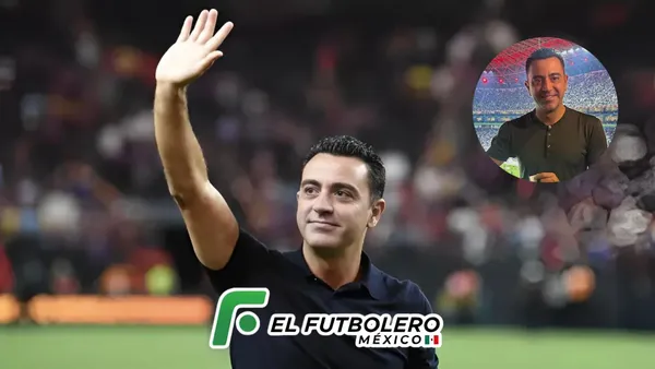 Xavi Hernández visita partido de la Liga MX durante este fin de semana (Foto:@Rayados)