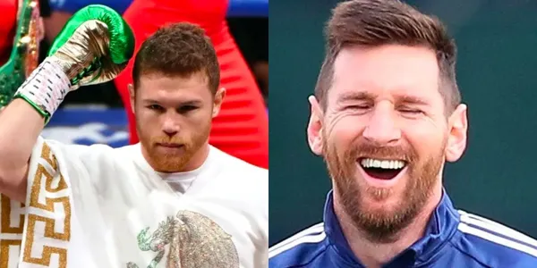Ya no es El Canelo, conoce el nuevo apodo que los internautas pusieron a Álvarez por culpa de Messi