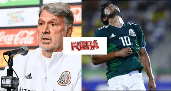 Ya no le creen a Martino y a su discurso barato de renovación. Se va del Tri todo porque nunca le tuvieron fe.