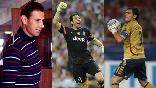 Yashin, Buffon y Casillas. | Foto: Mex Sport