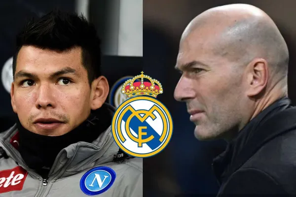 Zidane se fue del Real Madrid y ahora el reemplazo que buscan para el francés tendría en mente a Hirving Lozano como su refuerzo.