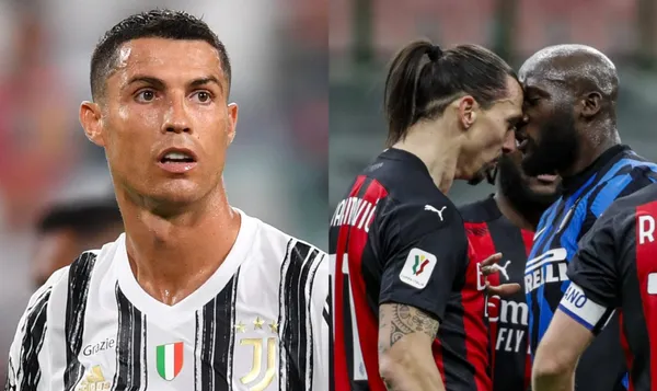 Zlatan Ibrahimovic sabe como provocar a las grandes figuras y así lo hizo con Cristiano Ronaldo.