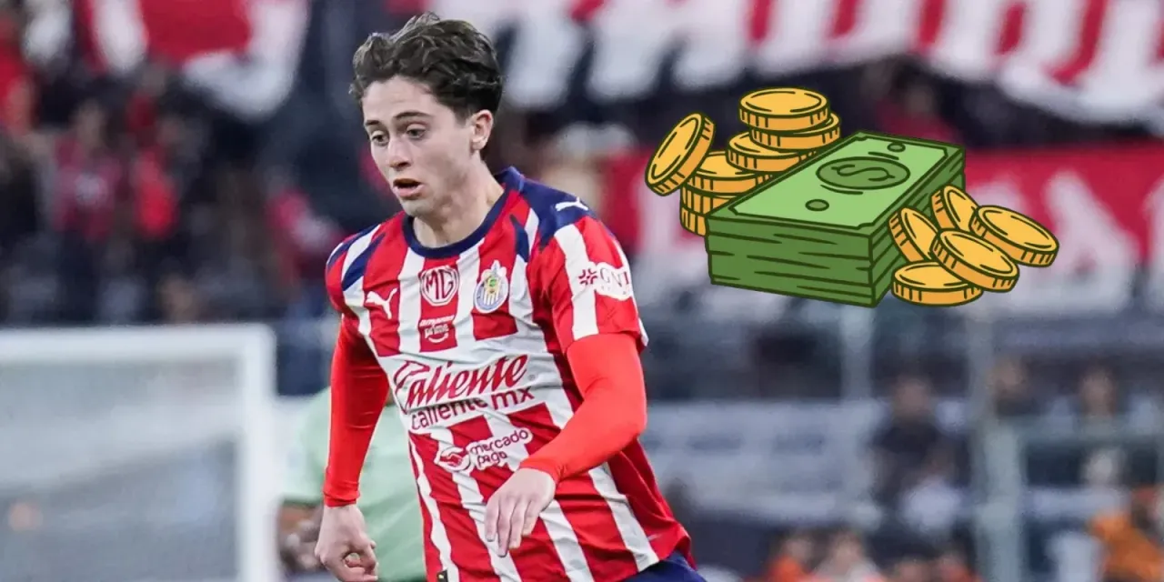 ¡Negocio redondo! El nuevo valor de Brian Gutiérrez tras llegar a Chivas