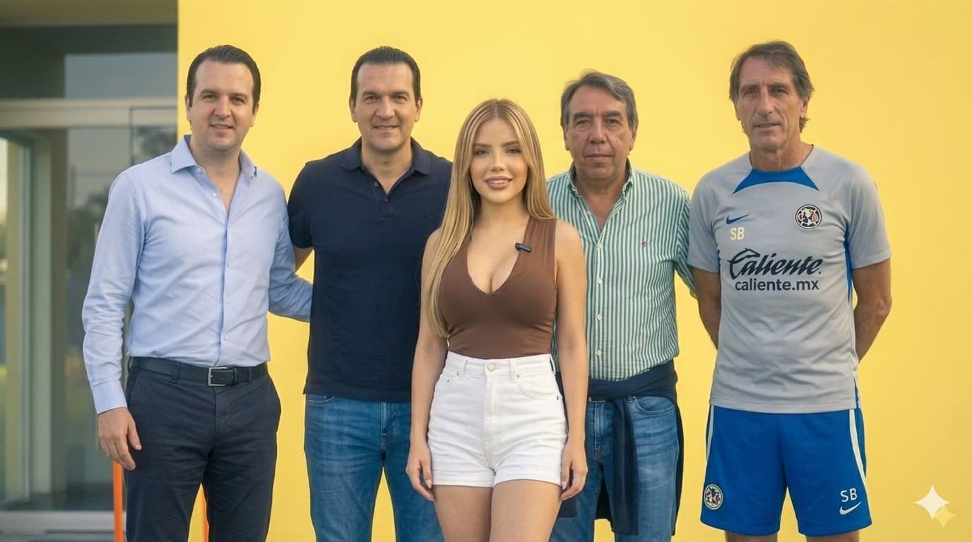 Emilio Azcárraga acompañó al América en la pretemporada y compartió un momento especial con Guillermo Almada.