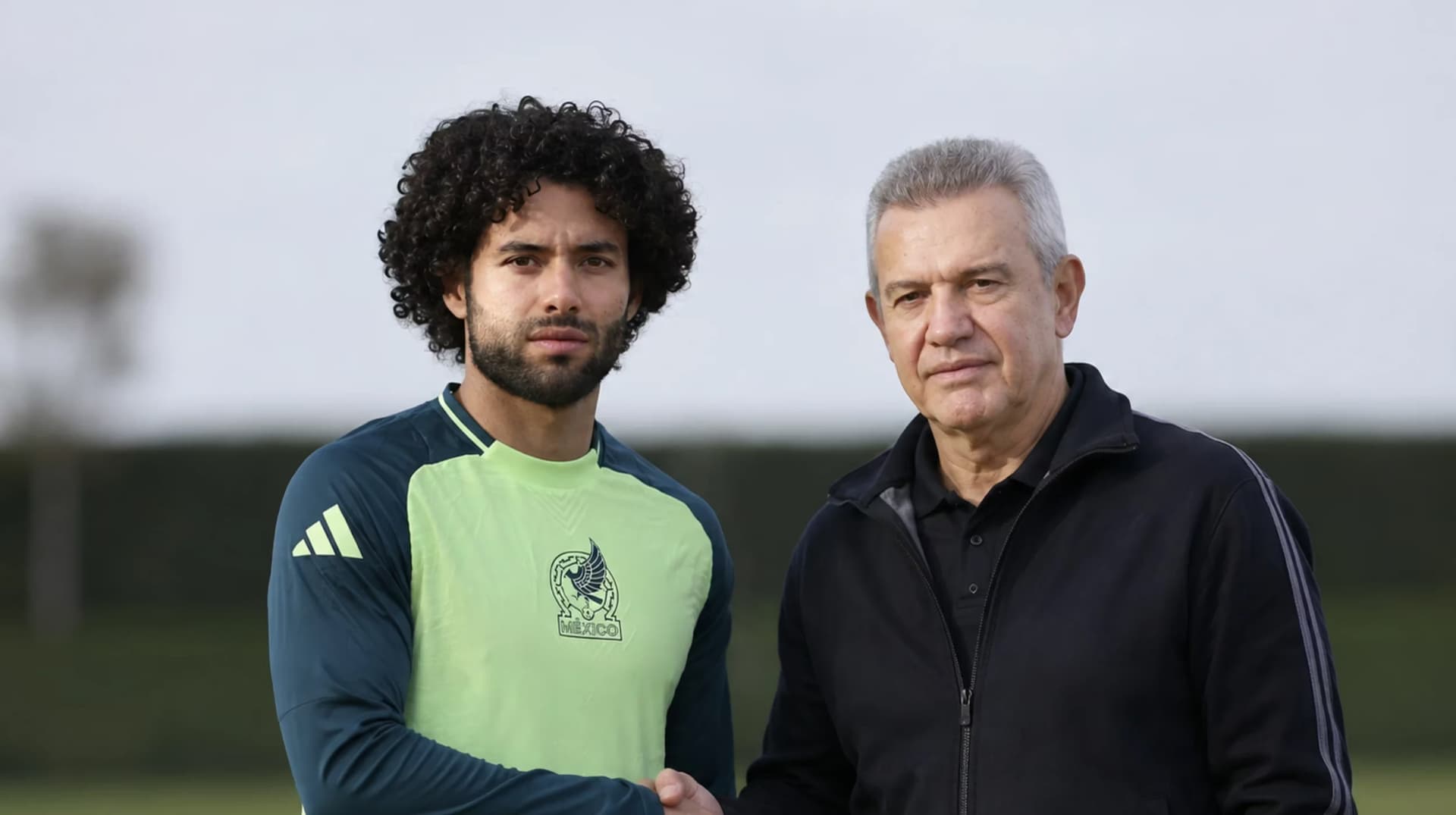 César Huerta y Javier Aguirre.