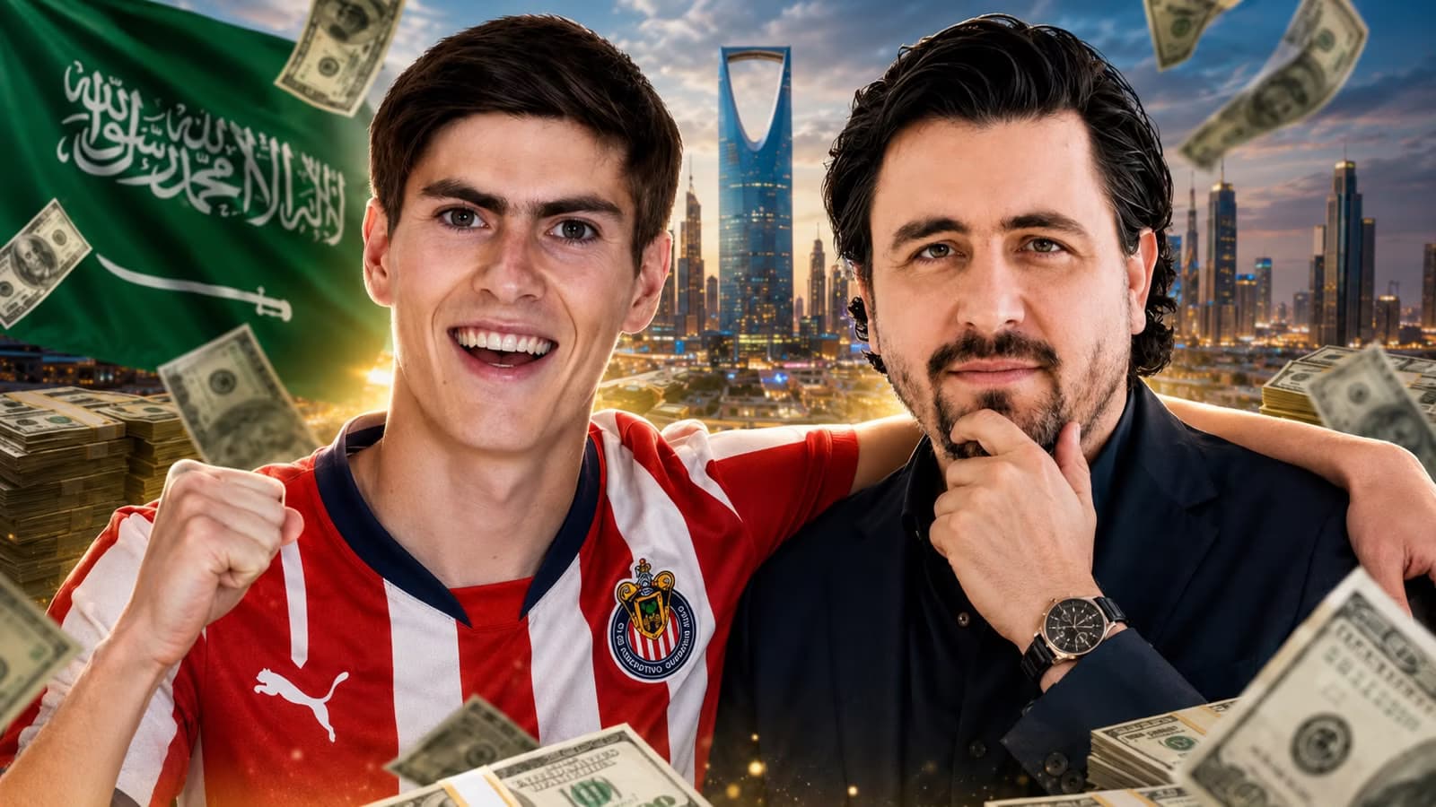 Chivas pediría 18 millones de euros a Al Hilal por Armando González.