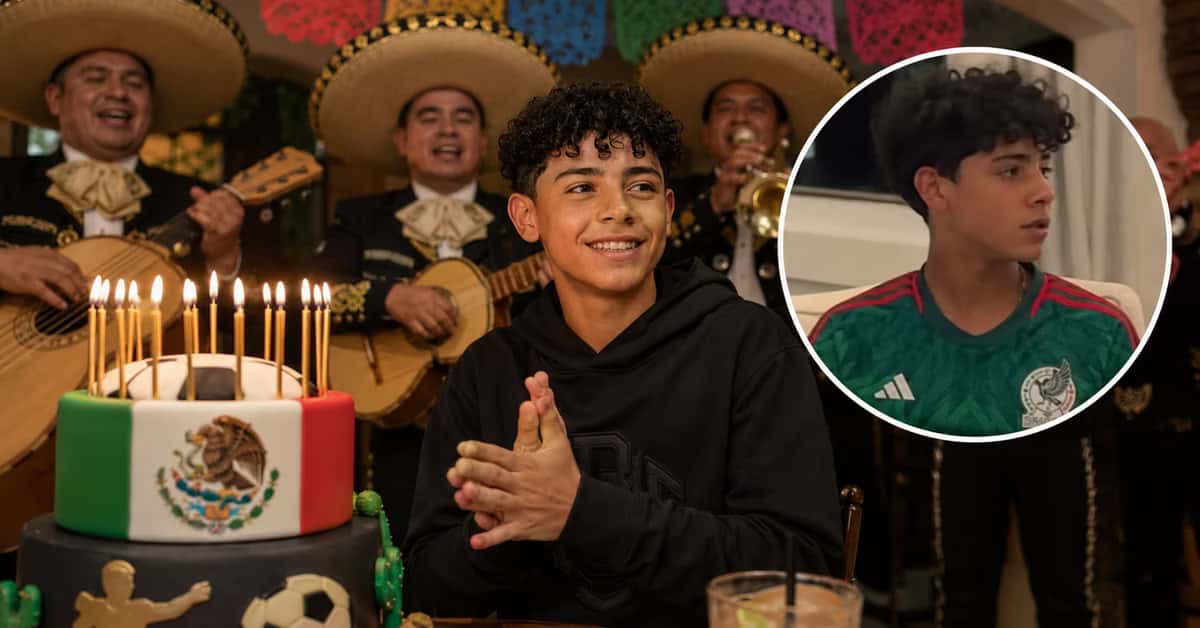 Cristiano Ronaldo Jr celebró con ambiente mexicano y volvió a encender rumores sobre su vínculo con México.