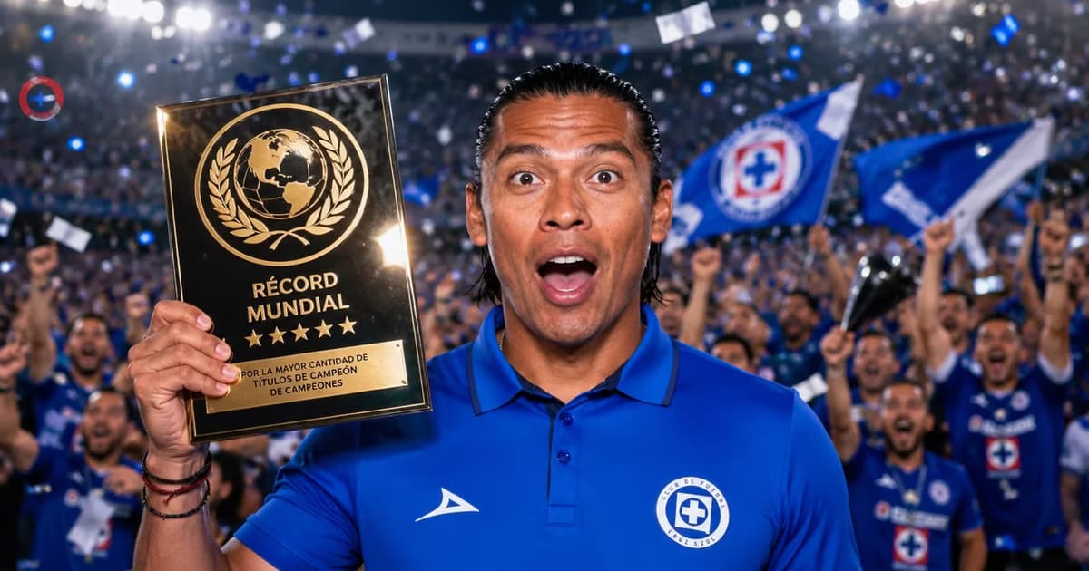Los aficionados de Cruz Azul pidieron un récord para Joel Huiqui después del Campeón de Campeones.
