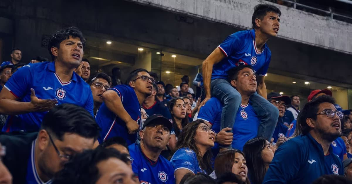 Aficionados mostraron la vista desde una zona cercana a las porterías del Estadio Banorte.