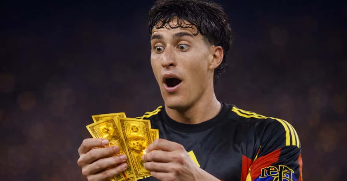 El delantero norteamericano del conjunto azulcrema estaría cobrando una cifra bastante interesante en el club.