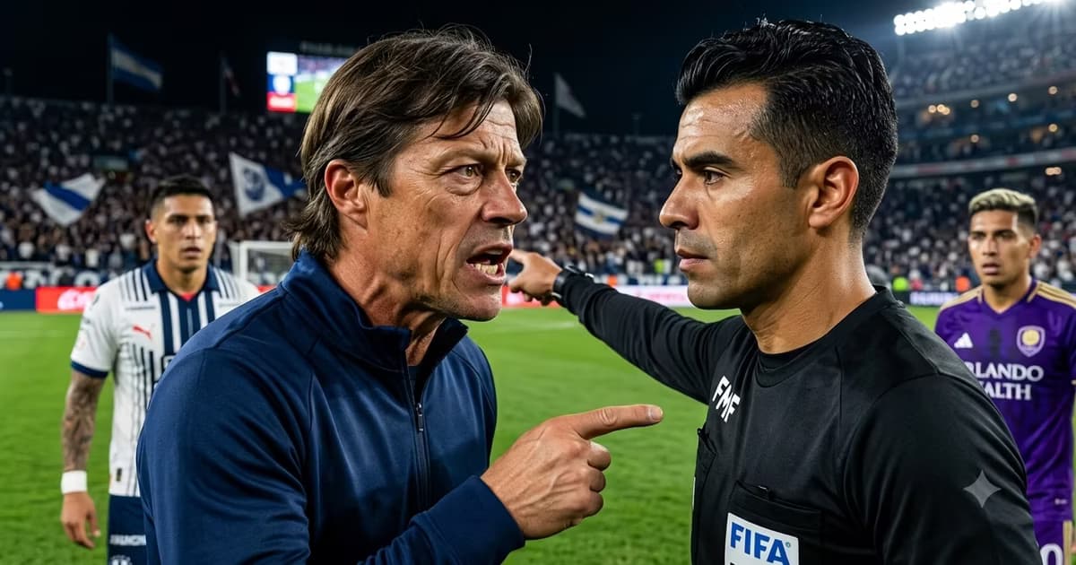 Matías Almeyda enojado con Adonai Escobedo