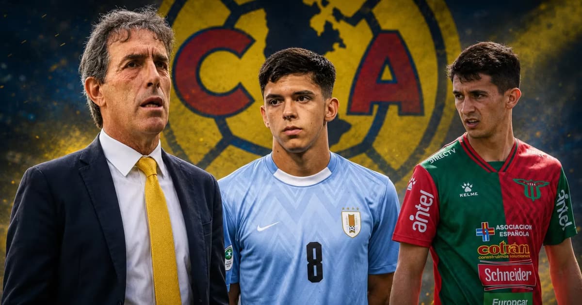 Guillermo Almada, Thiago Helguera y Agustín Amado.