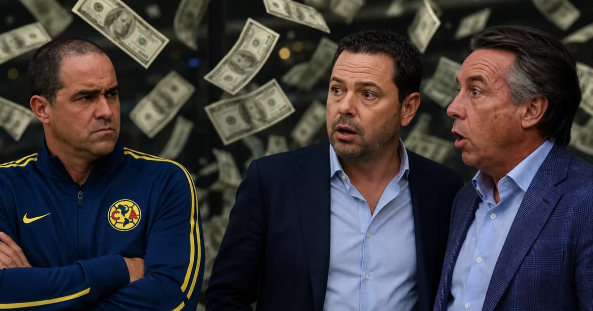 André Jardine, Santiago Baños y Emilio Azcárraga.