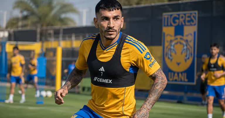Ángel Correa se presentó a entrenar con Tigres y en Argentina revelan el dinero que piden para dejarlo salir a River Plate