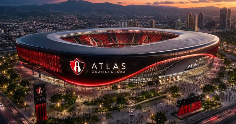 Atlas ya planea la construcción de su nuevo estadio, pero costaría menos dinero que el Akron
