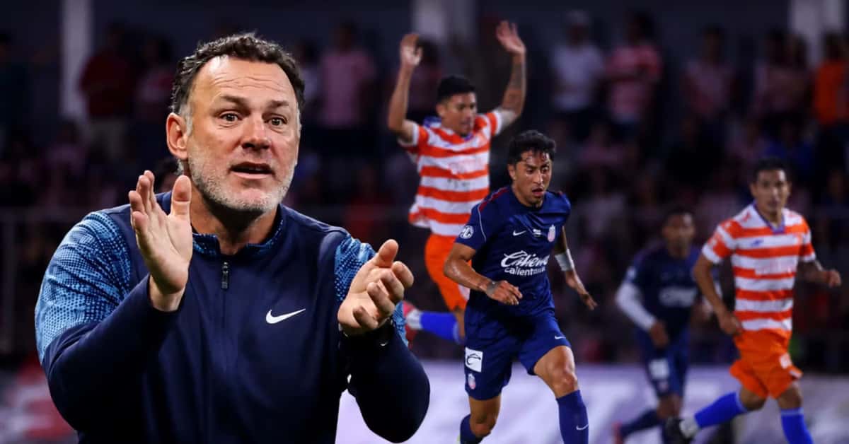 El conato de bronca que hubo en el partido.