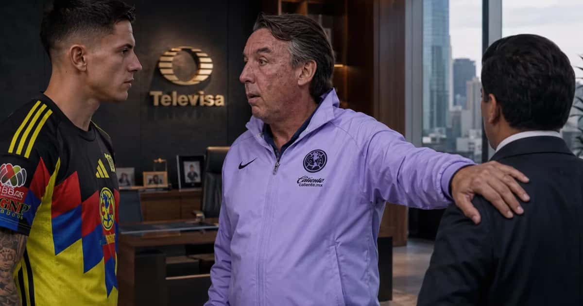 Brian Rodríguez, Emilio Azcárraga y Mane de la Parra.