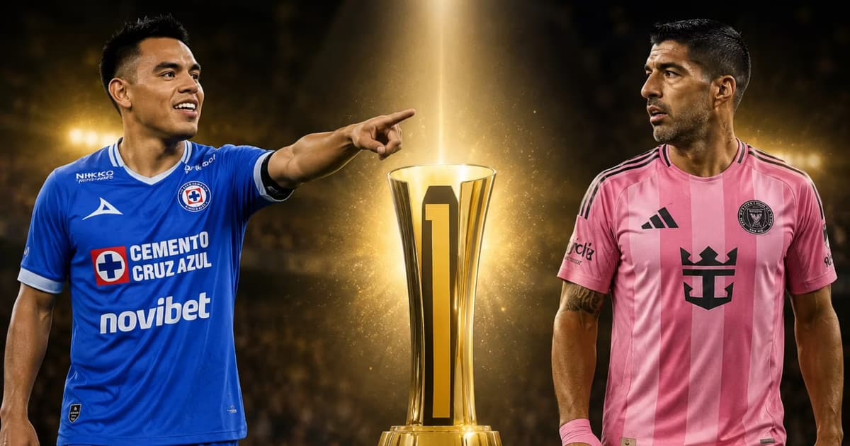 La celebración de Cruz Azul.