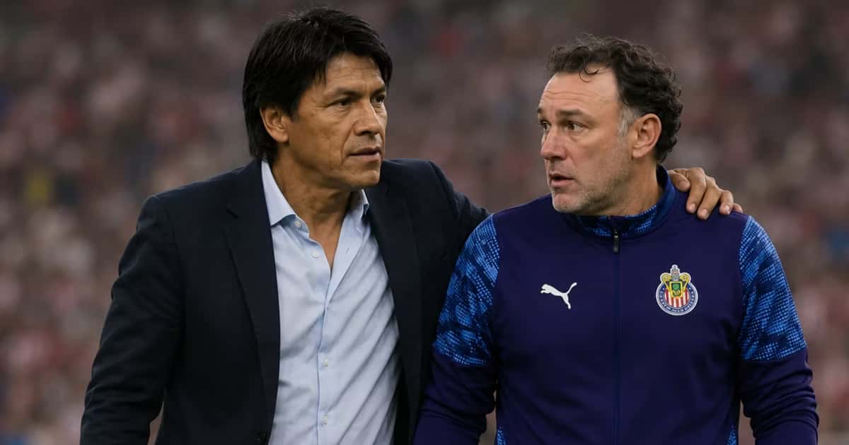 Claudio Suárez y Gabriel Milito.