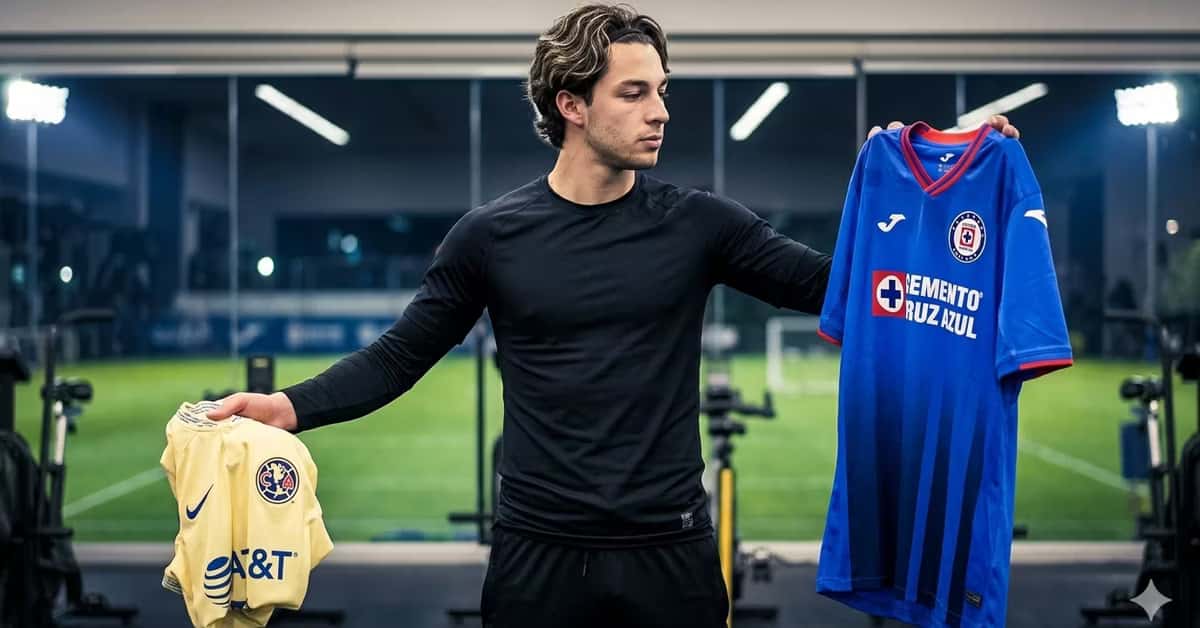 Jordan Carrillo entre Cruz Azul y Club América