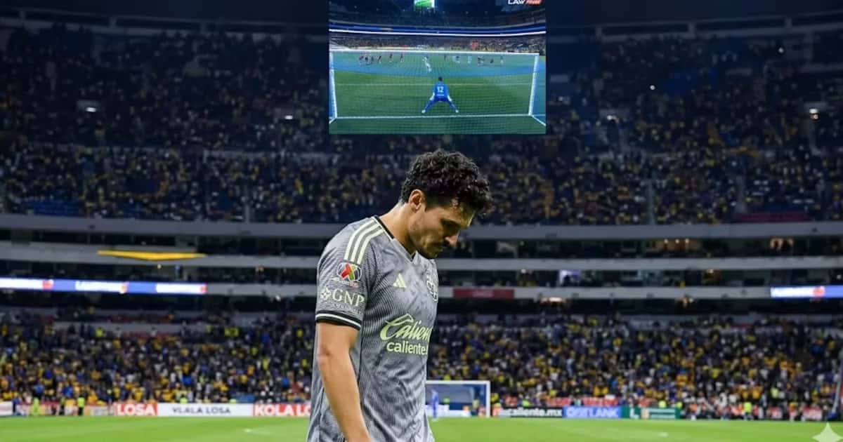 Ilustración digital de Raphael Veiga en el Atlas vs América